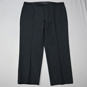 Michael Strahan 38x27 Gray Check Straight Suit Slacks Dress Mens‎ Pants